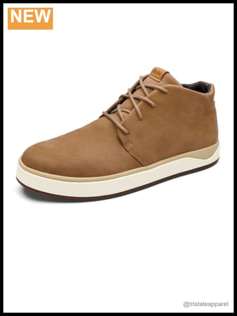 Waterproof Leather Chukka Boots Durable Quilted Ankle Boots